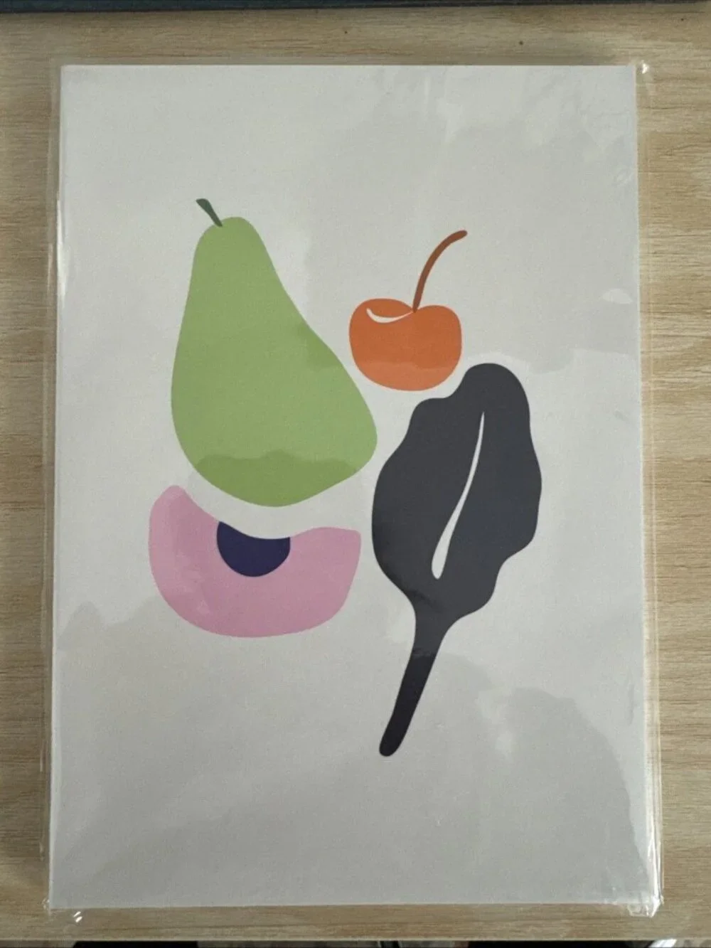 Poketo Simple Lined Notebook Pear Writing Journal 5.75x8.5